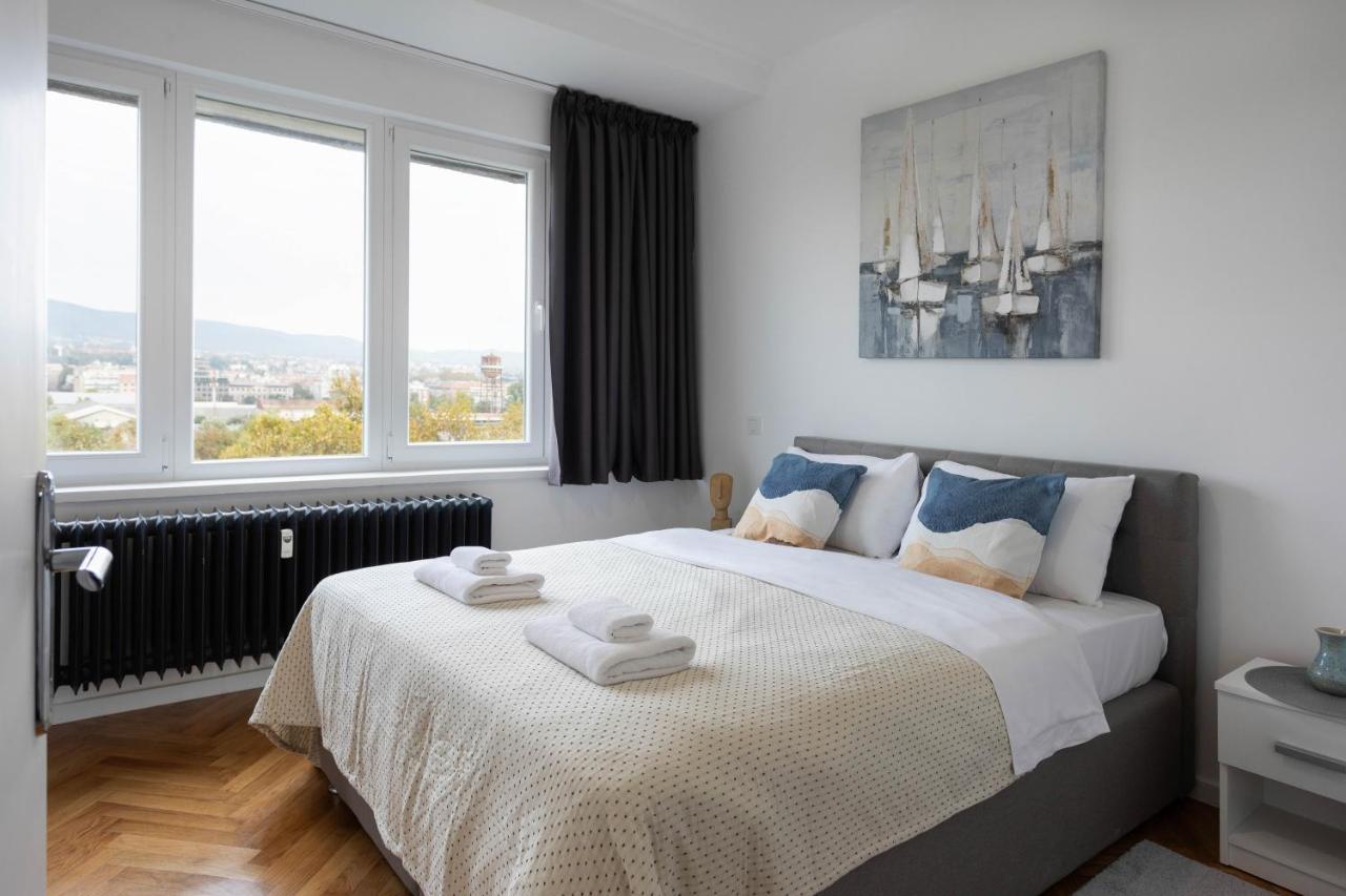 Spacious 2Bdr Apartment- Skyline View ซาเกร็บ ภายนอก รูปภาพ