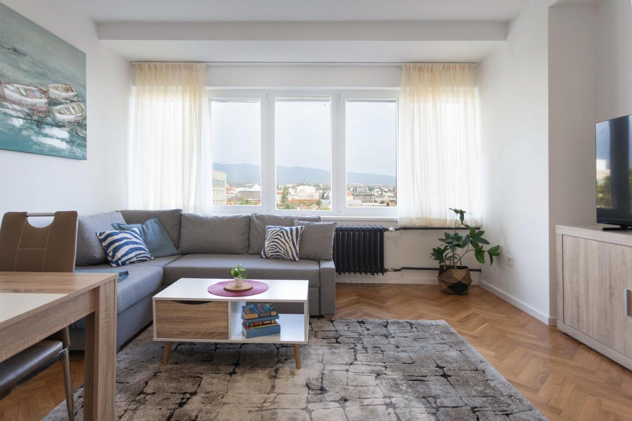 Spacious 2Bdr Apartment- Skyline View ซาเกร็บ ภายนอก รูปภาพ